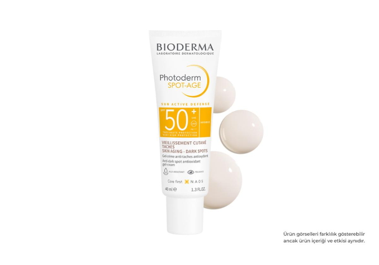 Photoderm Spot Age SPF50+ Leke, Yaşlanma ve Kırışıklık Karşıtı Güneş Kremi 40 ml