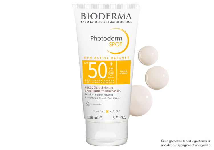 Photoderm SPOT SPF50+ Leke Karşıtı Yüksek Korumalı Yüz, Vücut Güneş Kremi 150 ml