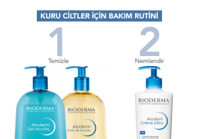 Atoderm Normal ve Kuru Ciltler için Nemlendirici Yüz ve Vücut Bakım Kremi 500 ml