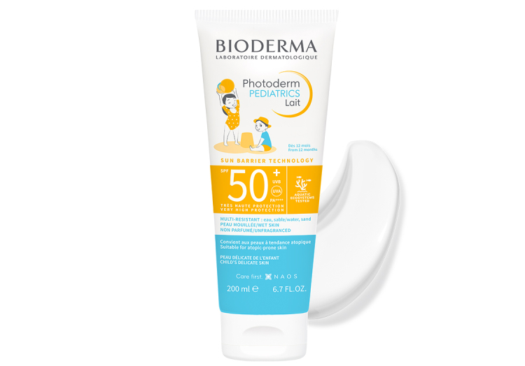 Photoderm Bebek, Çocuk için SPF50+ Yüksek Korumalı Süt Formda Güneş Kremi 200 ml