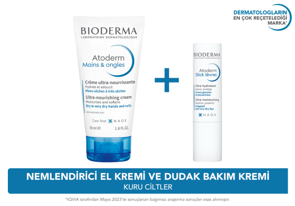 Atoderm Hand & Nail Cream &  Atoderm Lip Stick