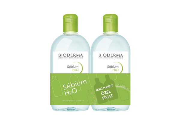 Sebium H2O Micellar Makyaj Temizleme Suyu 2'li Karma Yağlı Akneli Cilt 500 ml