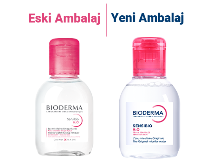 Sensibio H2O Hassas ve Normal Ciltler için Micellar Makyaj Temizleme Suyu 100 ml