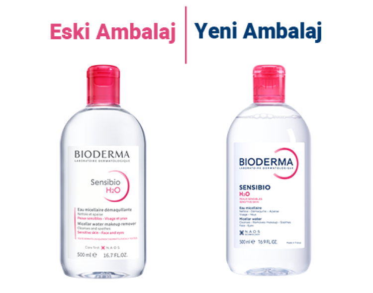 Sensibio H2O Micellar Makyaj Temizleme Suyu Hassas ve Normal Ciltler 500 ml