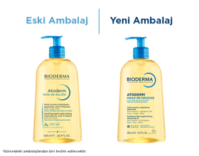 Atoderm Kuru Ciltler Nemlendirici Besleyici Duş Yağı Bebek Çocuk Yetişkin 500 ml