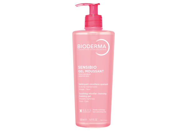 Sensibio Hassas ve Normal Ciltler Durulanan Micellar Yüz Temizleme Jeli 500 ml 