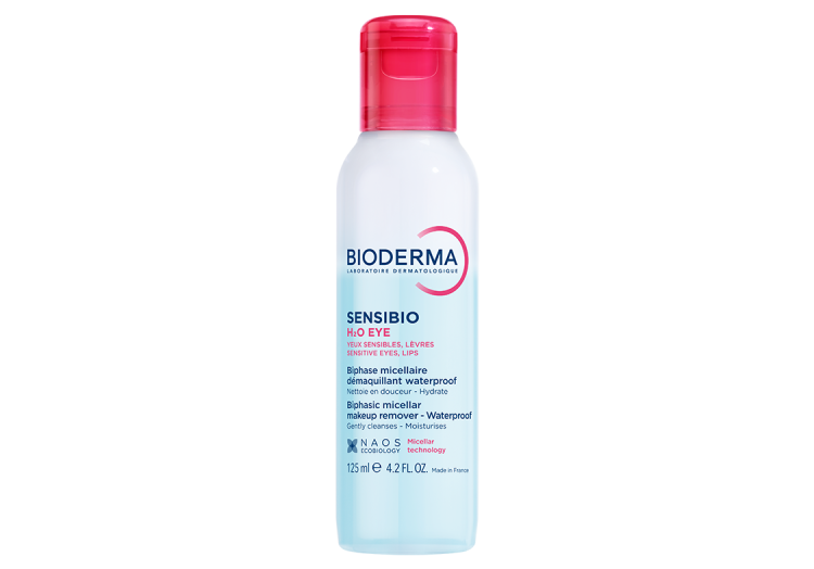 Sensibio H2O Eye Çift Fazlı Göz, Dudak, Kirpik Micellar Makyaj Temizleyici 125ml