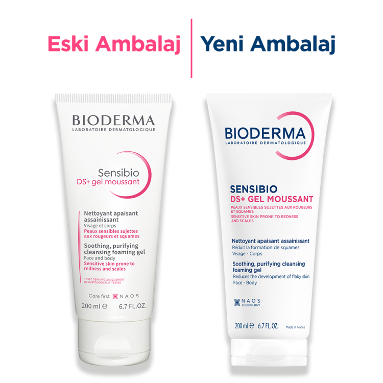 Sensibio DS+ Hassas Ciltler için Seboreik Dermatit Karşıtı Temizleme Jeli 200 ml