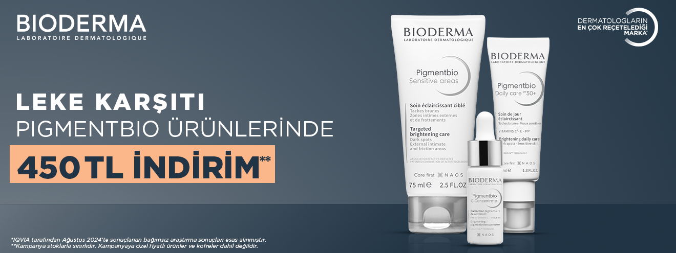 Pigmentbio Ürünlerinde 450 TL İndirim Kampanyası