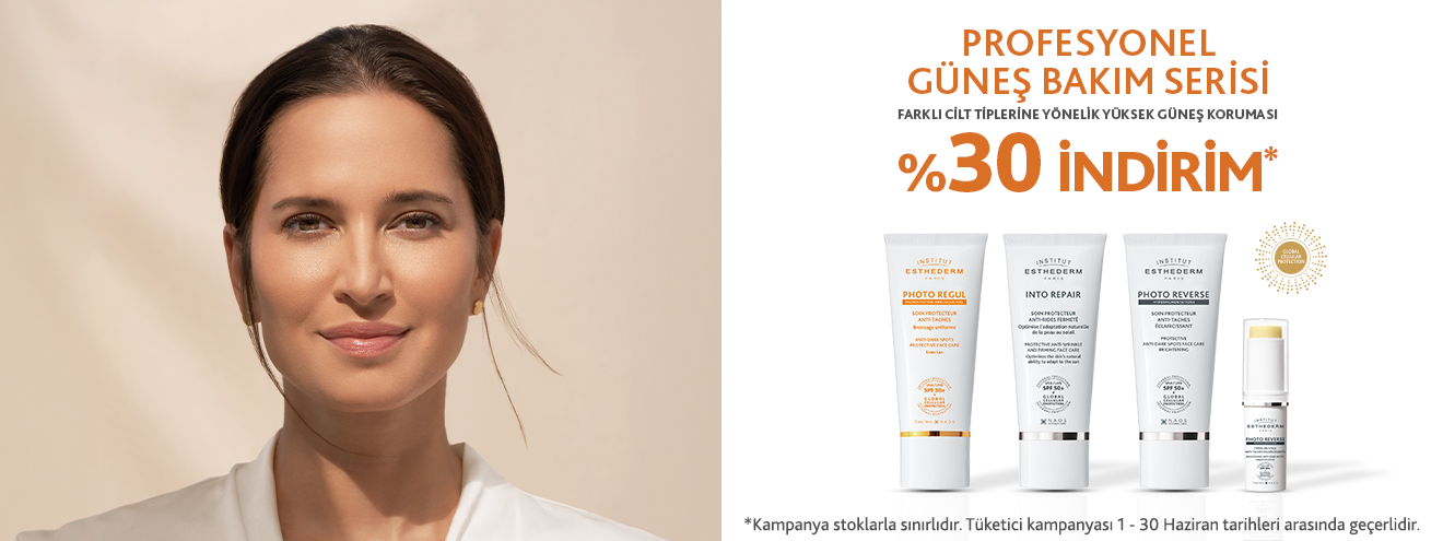Institut Esthederm Güneş Ürünlerinde %30 İndirim Kampanyası