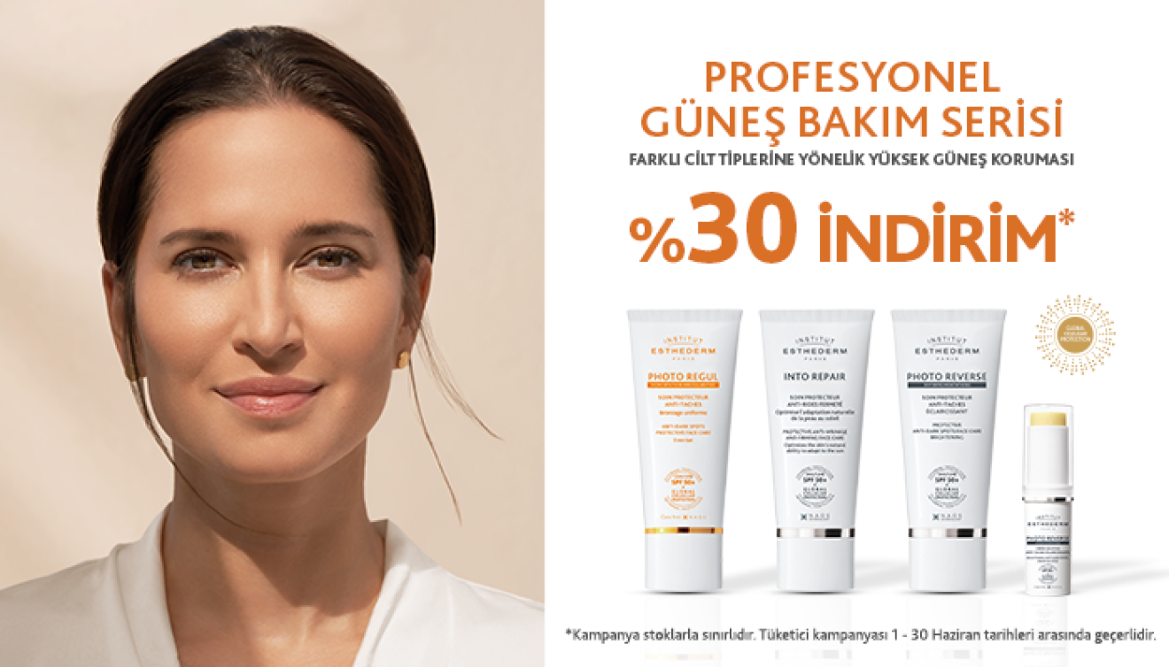 Institut Esthederm Güneş Ürünlerinde %30 İndirim Kampanyası