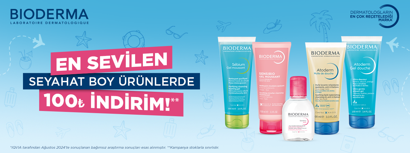 Bioderma Seyahat Boy Ürünler