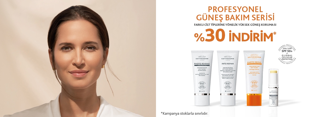 Institut Esthederm Güneş Ürünlerinde %30 İndirim Kampanyası