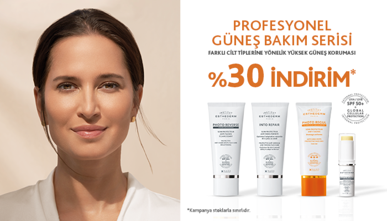 Institut Esthederm Güneş Ürünlerinde %30 İndirim Kampanyası