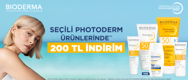 Photoderm Ürünlerinde 200 TL İndirim Kampanyası
