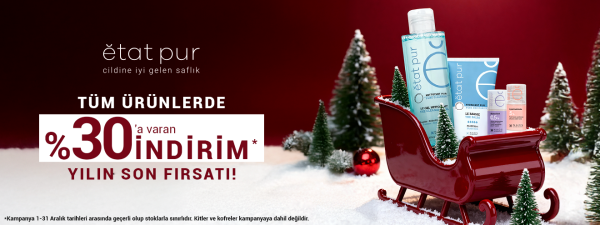 Etat Pur Tüm Ürünlerde %30 İndirim