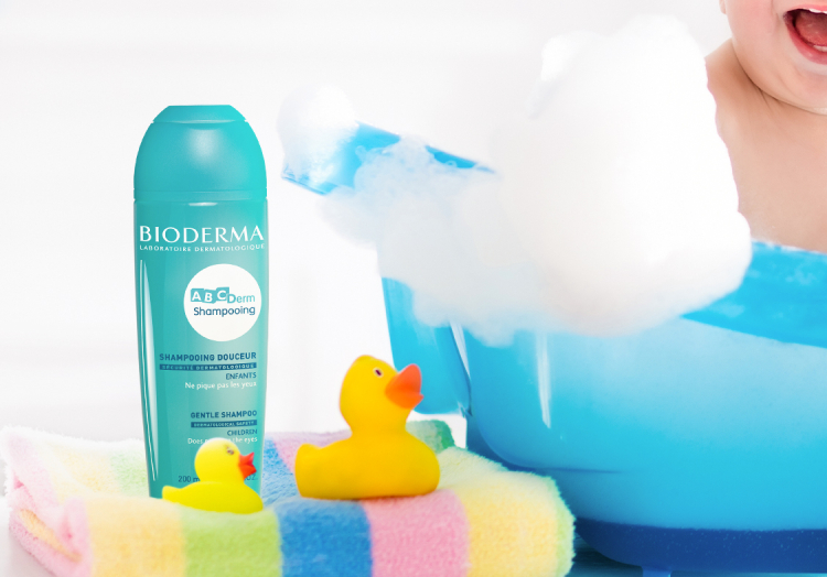 ABCDerm Gentle Shampoo Bebek ve Çocuklar için Tuzsuz ve Sülfatsız Şampuan 200 ml